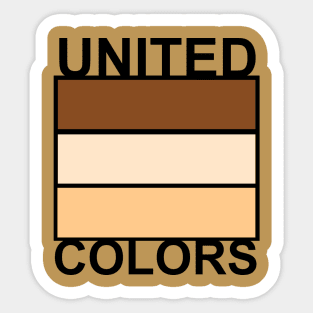 Flag of United Colors Sticker